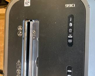 #39	Fellowes Paper Shredder - 99CI 	 $125.00 
