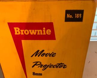 #111	Browning 8 mm projector 	 $30.00 
