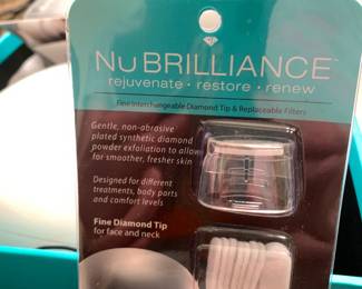 #139	NuBrilliance Pro in hom microderm with 3 refills	 $40.00 
