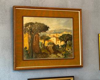 Original signed painting by Puleo