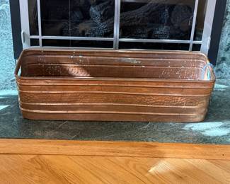 Heavy Copper planter