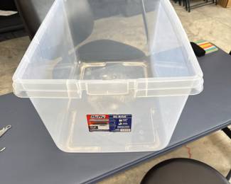 Example of a medium container to fill. $25 anything larger is $40 per container. 