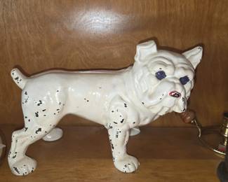 Cast Iron Bulldog Doorstop