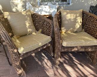 1226 Wicker Chairs
