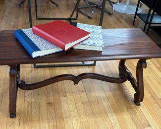 1230 Antique Spanish Bench