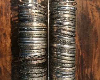 some of the sterling bangles