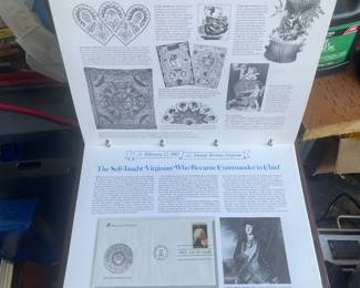 Stamps and golden teplica