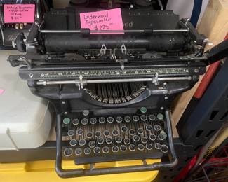 Vintage typewriter
