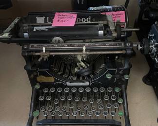 Vintage typewriter