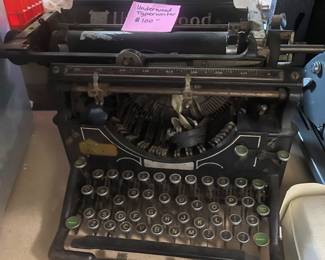 Vintage typewriter