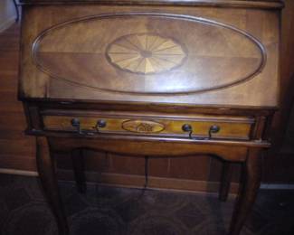 Drop front desk