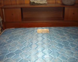 MCM sliding bookcase complete bed