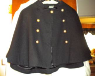 Wool vintage cape