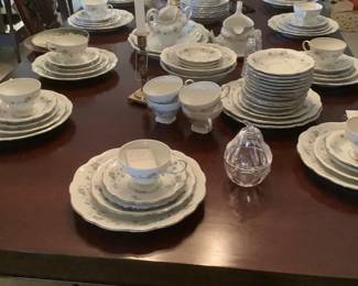 94 pc.blue garland haviland