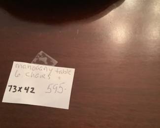 SALE 360… six chairs