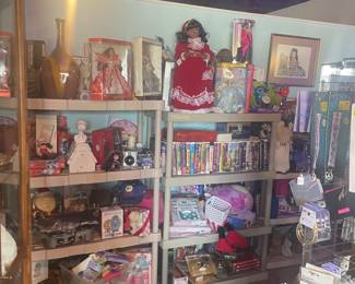 Lots and lots of merchandise 