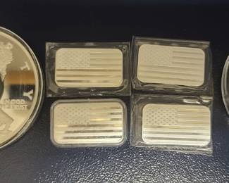 Two 1/2 troy lbs and 4 single ounces