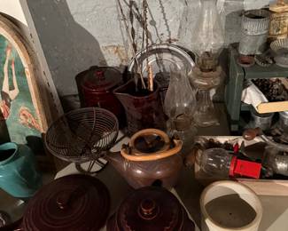 Marcrest Oven-Proof Stoneware, vintage barbed wire