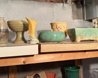 Shawnee, Roseville, studio pottery