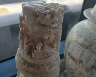 Extremely deep carving