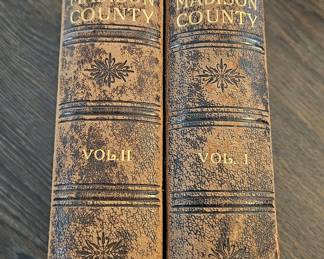 EXTREMELY RARE: Centennial History of Madsion Count 2 Volume Set