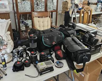 Camera Equipment, Lenses, Bags, etc.