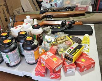 Guns, Black Powder Items, Pyrodex, Clean Supplies, etc..