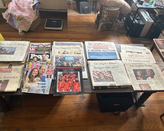 Newspapers and magazines 