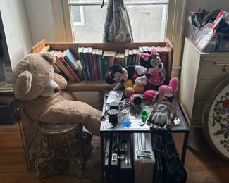 Books, key chains, hand bags