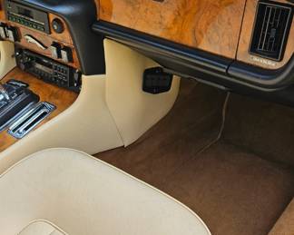 Interior of the Jaguar