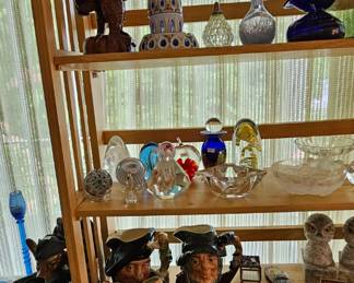 Some perfume bottles