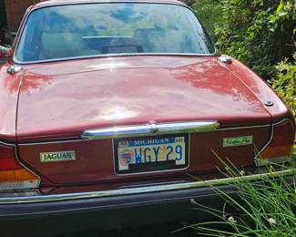 1986 Jaguar, Series III, XJ 6, 59,696 miles, leather seats, not driven in years