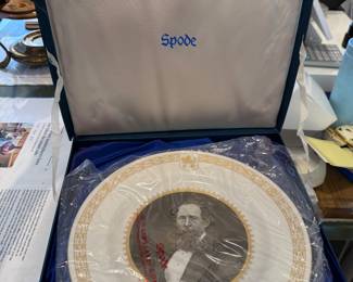 Spode plate Charls Dickens Centenary Commemorative Plate