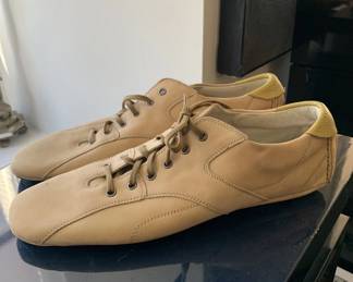 Ermeneglio Zegna Leather Sneakers Shoes