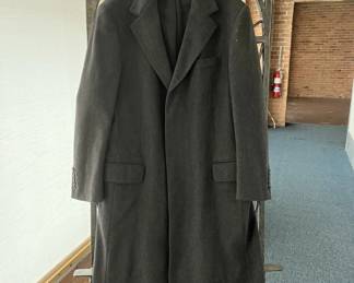 GUCCI Wool Single Breasted Coat Men 52R Italy
