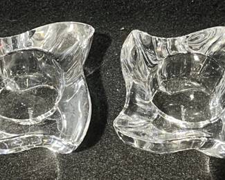 Villeroy and Boch Crystal candle holders