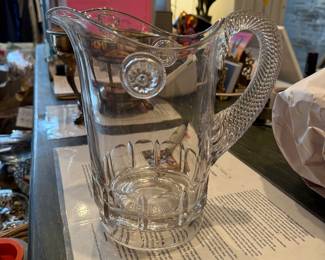 Antique EAPG Pressed Glass glass Water pitcher