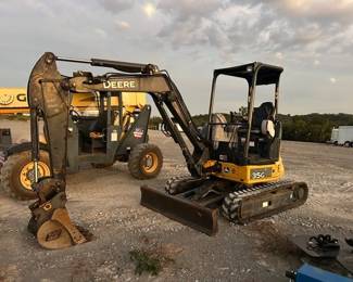 2017 JOHN DEERE 35G MINI EXCAVATOR
