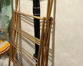 Large antique drying rack