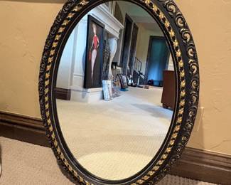 Oval mirror