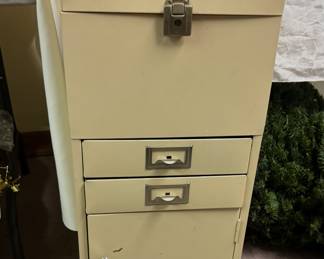 Vintage File Cabinet 