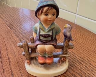 Wayside Harmony" Hummel figurine- “Just Sitting Boy”
