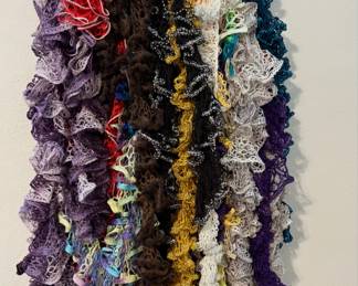 Hand Knitted Scarves 