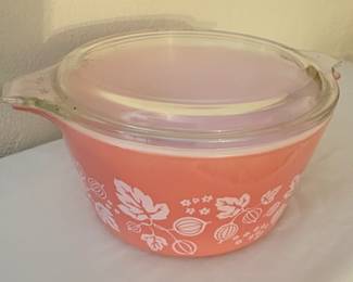Pyrex Pink Gooseberry Casserole Dish