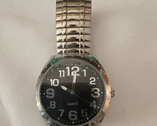 Accutime Watch Corp. Men's Stainless Steel Watch
