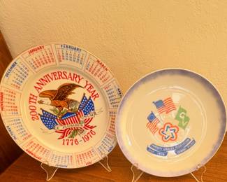 Bicentennial collector plates 