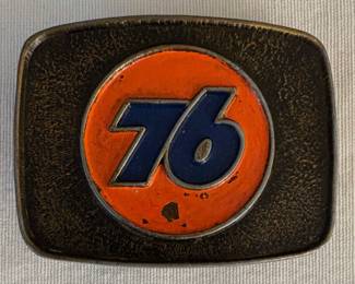 Vintage Union 76 belt buckle