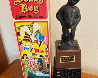 VINTAGE BONNY BOY LIQUOR DISPENSER 
(Mid-century) 