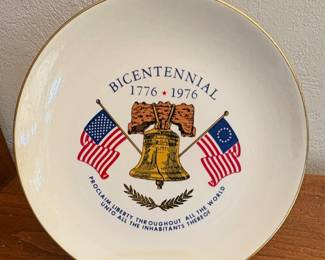 Bicentennial collector plate