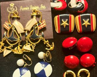 Vintage Earrings (clip-on)